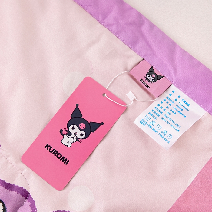 91家纺网 家纺一手货源 找家纺 乐秀家纺 2025新款三丽鸥全棉纯棉儿童夏被夏凉被空调被 时光库洛米