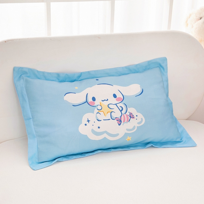 91家纺网 家纺一手货源 找家纺 乐秀家纺 2025新款三丽鸥全棉纯棉儿童夏被夏凉被空调被 云朵玉桂狗