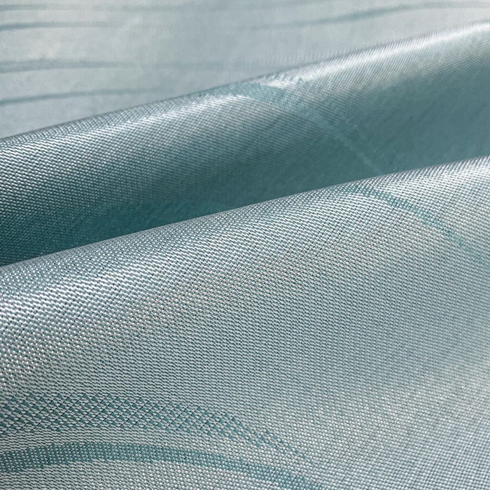 91家纺网 家纺一手货源 找家纺 阿亮家居 2025新款凉席冰丝席三明治宽包边刺绣款粗冰丝凉席柔美蓝（床笠款）