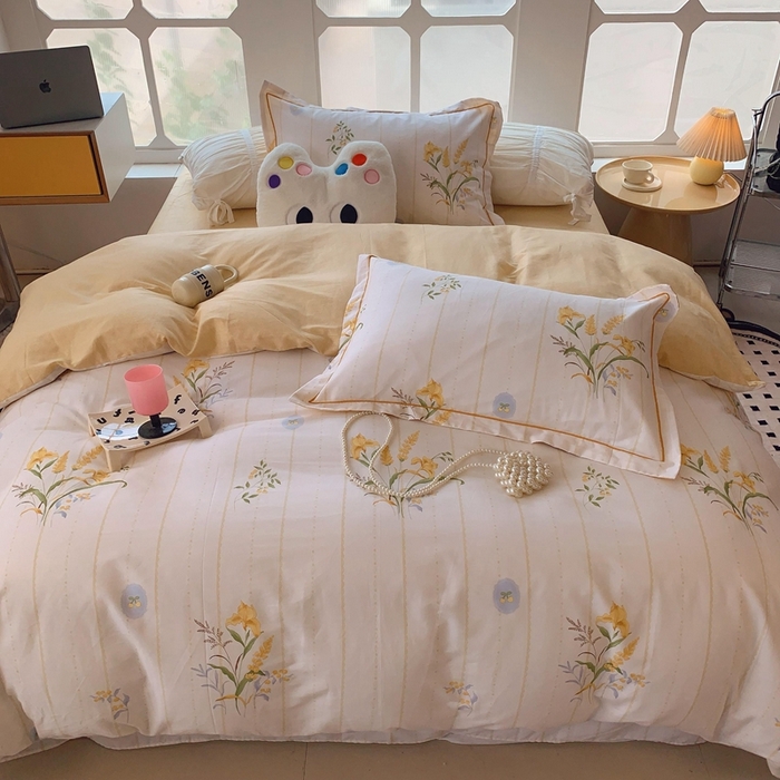 91家纺网 家纺一手货源 找家纺 （总）莱豫家纺 2024新款纯棉四件套-第八波