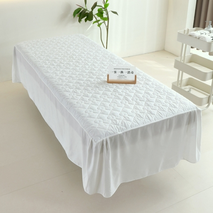 91家纺网 家纺一手货源 找家纺 （总）乐逸家纺 2025新款高密度A类亲肤四季磨毛防水防油美 容床罩