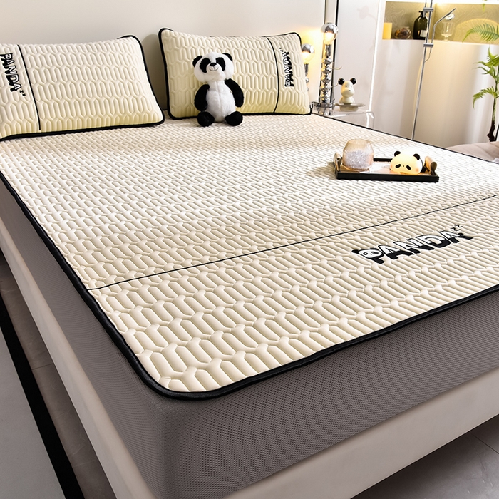 91家纺网 家纺一手货源 找家纺 炫拼家纺 Hipanda床笠款乳胶凉席 Hipanda-玉石白