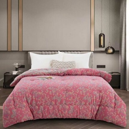 91家纺网 家纺一手货源 找家纺 （总）双层纱家居 2025新款双层纱大豆被夏被春秋被冬被被子被芯