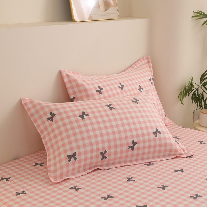 91家纺网 家纺一手货源 找家纺 圣锦家纺 2025新款全棉单被套舒芙蕾