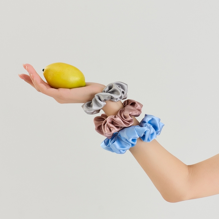 91家纺网 家纺一手货源 找家纺 （总）LADY COCO2025新款6A级真桑蚕丝发圈-真货