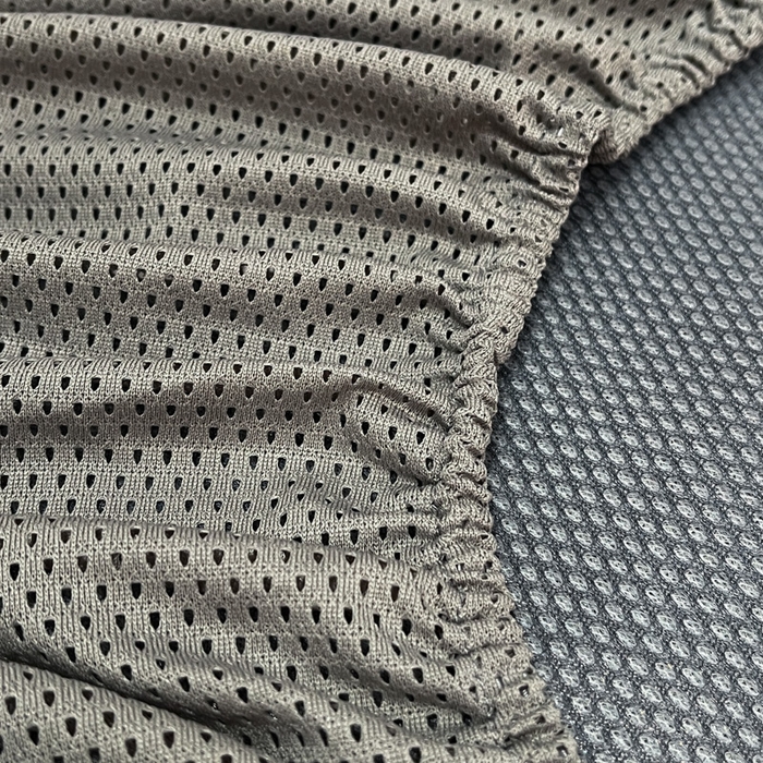 91家纺网 家纺一手货源 找家纺 阿亮家居 2025新款凉席冰丝席三明治宽包边刺绣款粗冰丝凉席流星雨灰（床笠款）