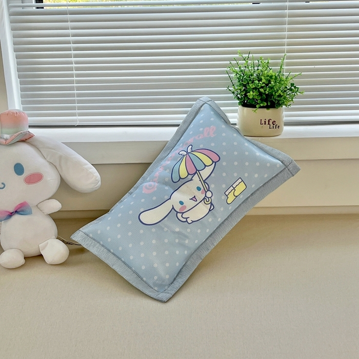 91家纺网 家纺一手货源 找家纺 博雅2025新款冰丝单枕套三丽欧，宇航员，卡皮 欢乐玉桂狗