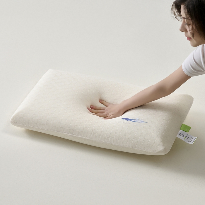 91家纺网 家纺一手货源 找家纺 （总）帝诺妮枕芯坊 2025新款凉感零压力太空记忆棉枕