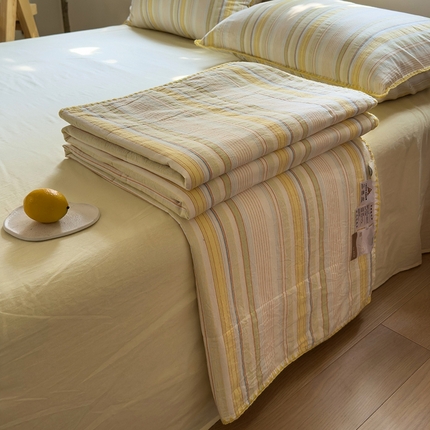 91家纺网 家纺一手货源 找家纺 （总）被窝2025春夏全棉色织水洗棉贝壳边新疆棉花夏被&四件套（提供买家秀）										