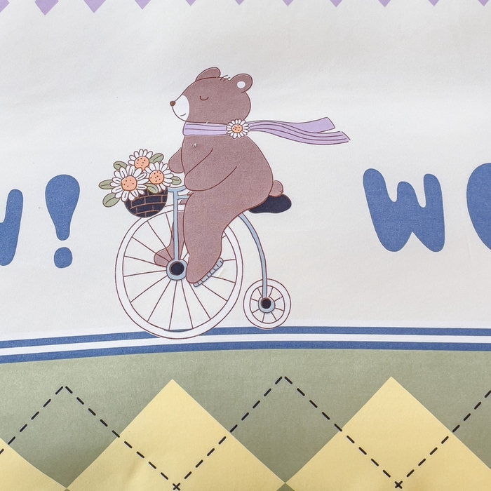 91家纺网 家纺一手货源 找家纺 2025新款亲肤磨毛四件套 欢乐假日