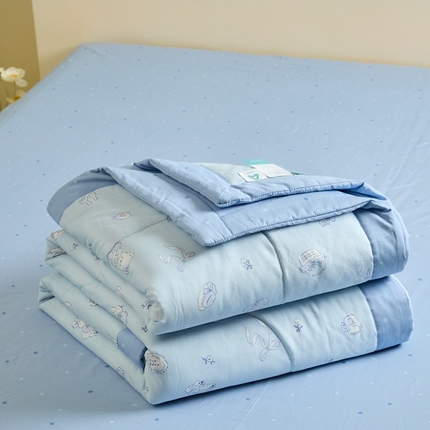 91家纺网 家纺一手货源 找家纺 （总）珂博家纺2025新款亲肤全棉印花夏被