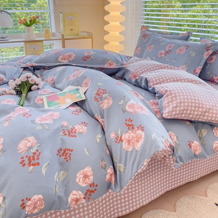 91家纺网 家纺一手货源 找家纺 （总）铭浩2025新款亲肤磨毛四件套