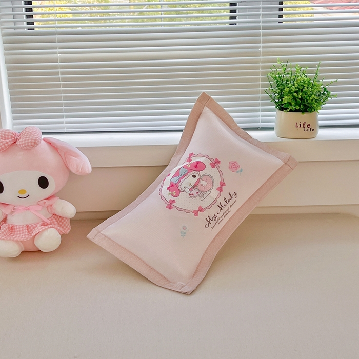 91家纺网 家纺一手货源 找家纺 博雅2025新款三丽欧冰丝单枕套 小花美乐蒂