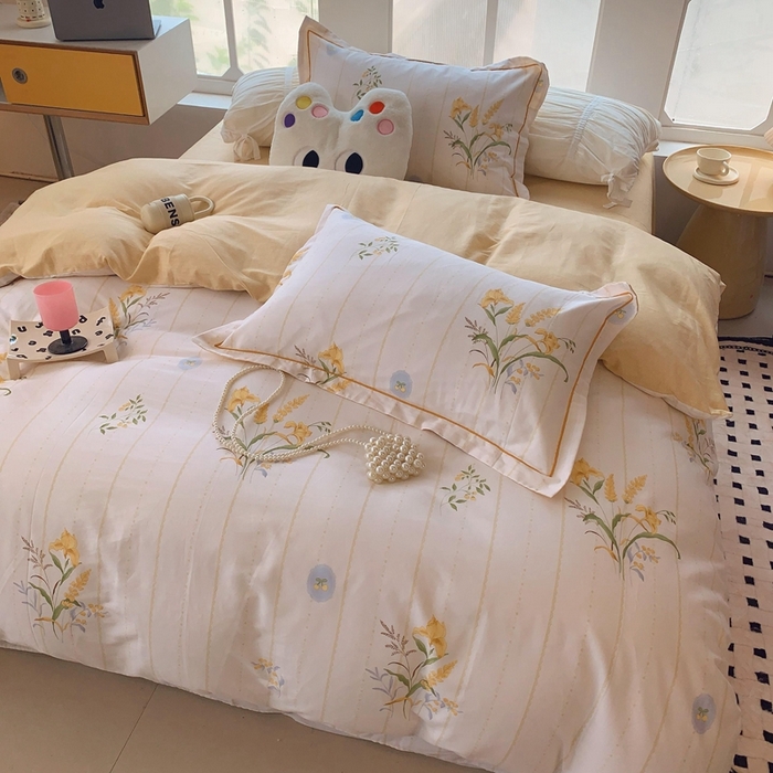 91家纺网 家纺一手货源 找家纺 （总）莱豫家纺 2024新款纯棉四件套-第八波