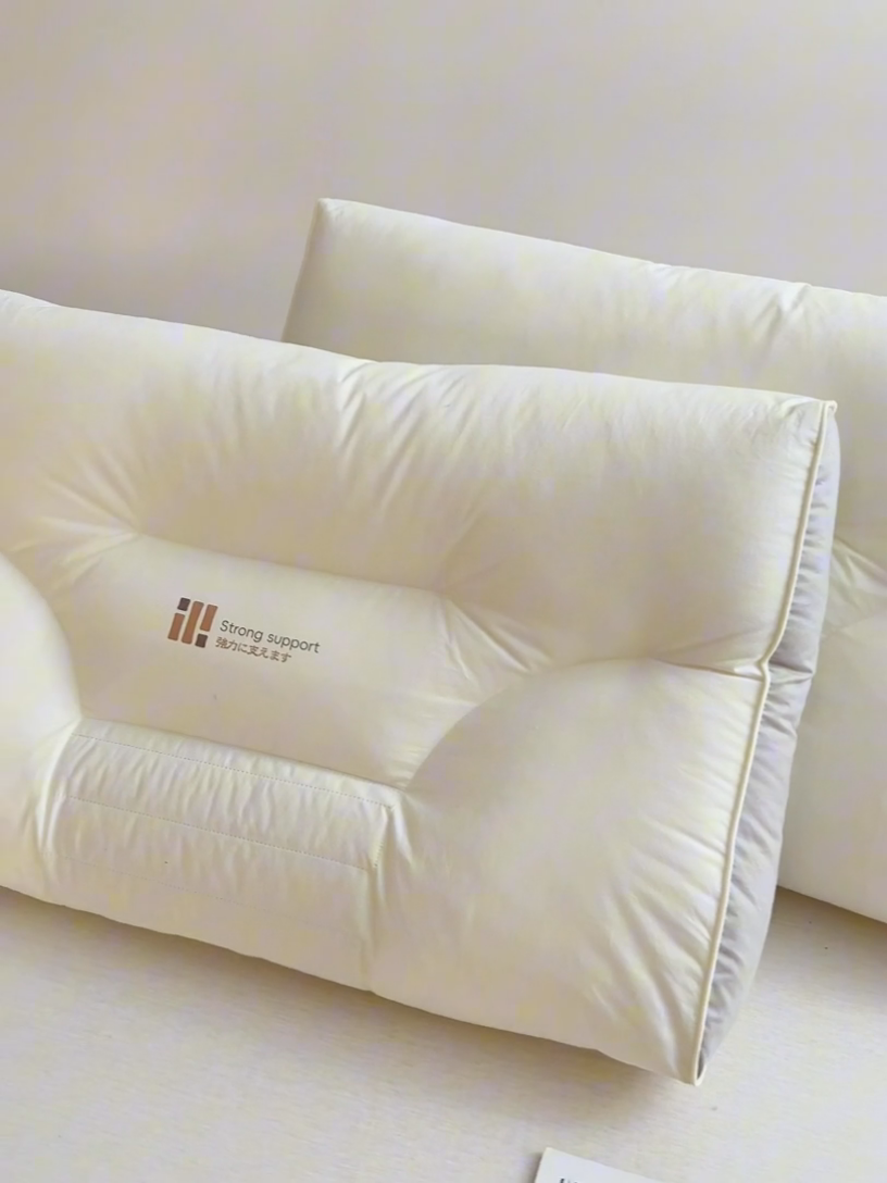 91家纺网 家纺一手货源 找家纺 （总）大熊枕芯 2025新款草本竹片舒睡枕枕芯