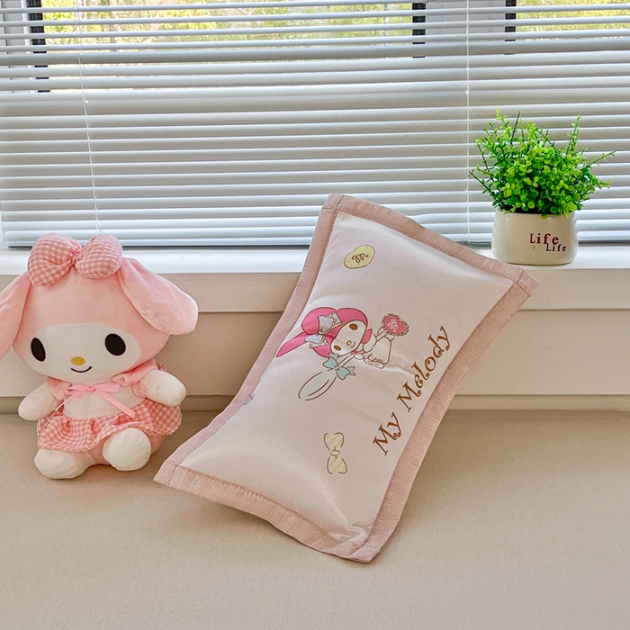 91家纺网 家纺一手货源 找家纺 博雅2025新款三丽欧冰丝单枕套 魔法美乐蒂