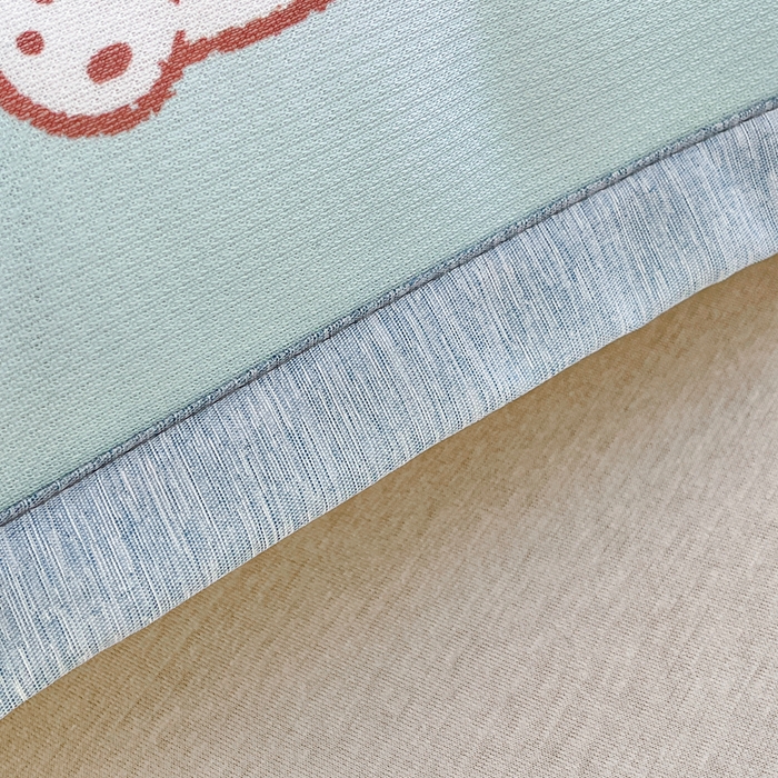 91家纺网 家纺一手货源 找家纺 博雅2025新款三丽欧冰丝单枕套 甜品帕恰狗