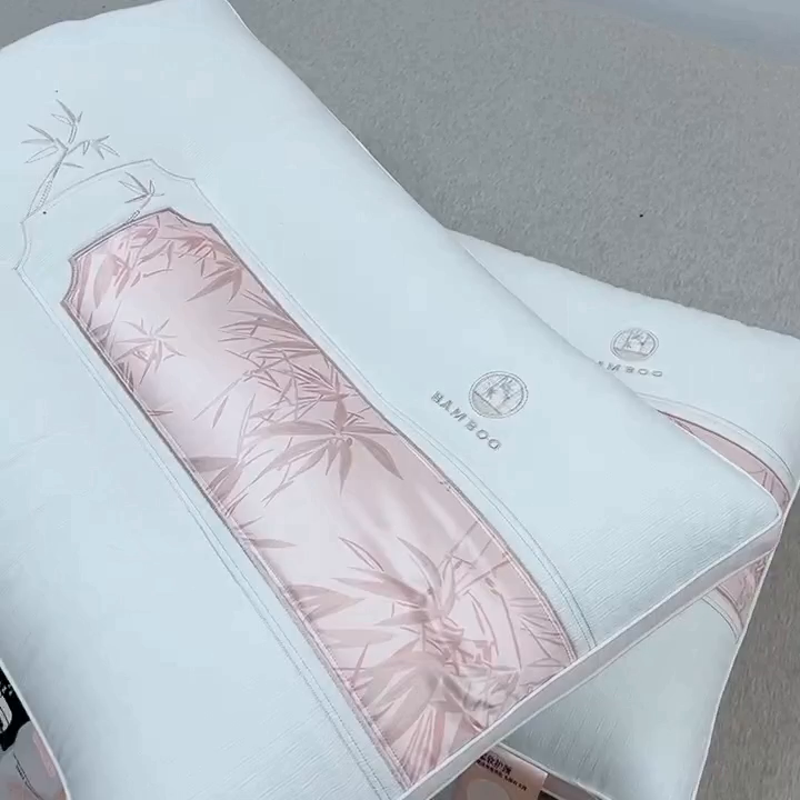 91家纺网 家纺一手货源 找家纺 （总）枕之坊2025新款竹报平安羽丝定型枕枕头枕芯