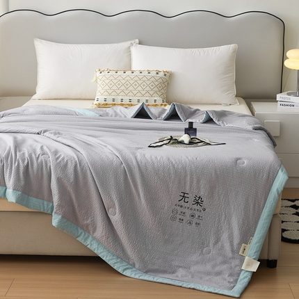 91家纺网 家纺一手货源 找家纺 （总）  2025新款A类无染原棉大豆被夏被夏凉被空调被子