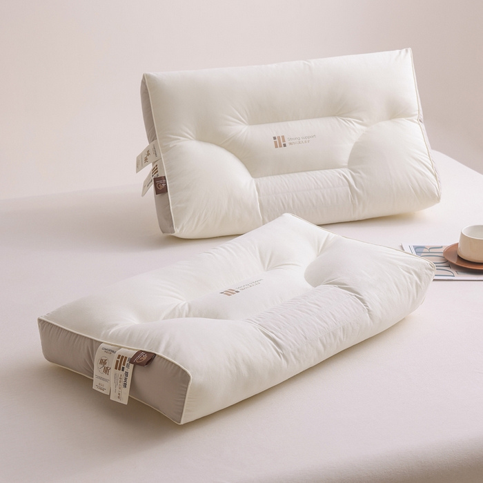 91家纺网 家纺一手货源 找家纺 （总）大熊枕芯 2025新款草本竹片舒睡枕枕芯