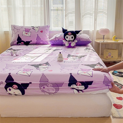 91家纺网 家纺一手货源 找家纺 （总）名兮家居 2025新款正版授权经典奥特曼-三丽鸥全棉印花床笠