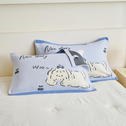 91家纺网 家纺一手货源 找家纺 （总） 2025新款全棉多层细沙提花枕巾