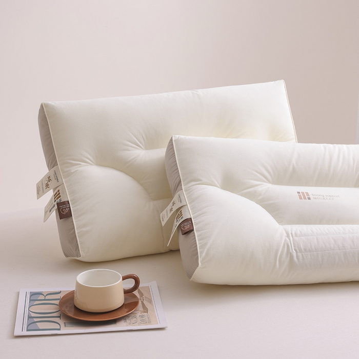 91家纺网 家纺一手货源 找家纺 （总）大熊枕芯 2025新款草本竹片舒睡枕枕芯