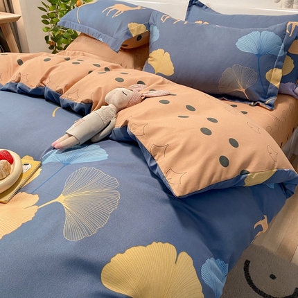 91家纺网 家纺一手货源 找家纺 （总）铭浩2025新款亲肤磨毛四件套