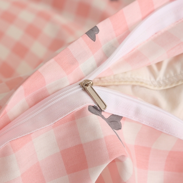 91家纺网 家纺一手货源 找家纺 圣锦 2025新款全棉四件套舒芙蕾