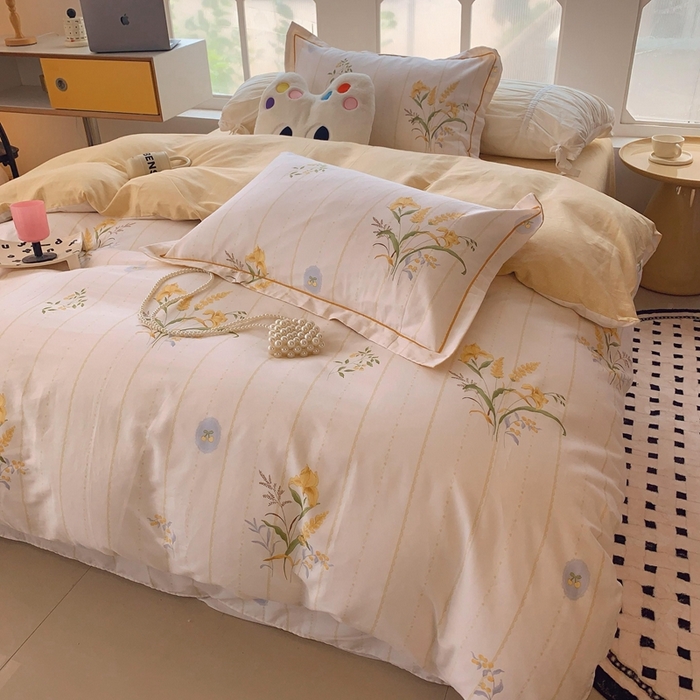 91家纺网 家纺一手货源 找家纺 （总）莱豫家纺 2024新款纯棉四件套-第八波