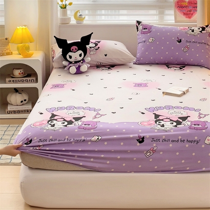 91家纺网 家纺一手货源 找家纺 （总）名兮家居 2025新款正版授权经典奥特曼-三丽鸥全棉印花床笠