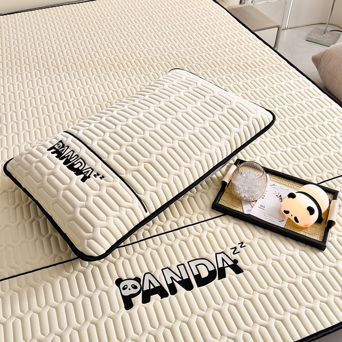 91家纺网 家纺一手货源 找家纺 炫拼家纺 Hipanda床笠款乳胶凉席 Hipanda-玉石白