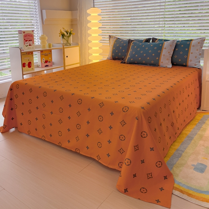 91家纺网 家纺一手货源 找家纺 2025新款亲肤磨毛四件套 诺曼蒂