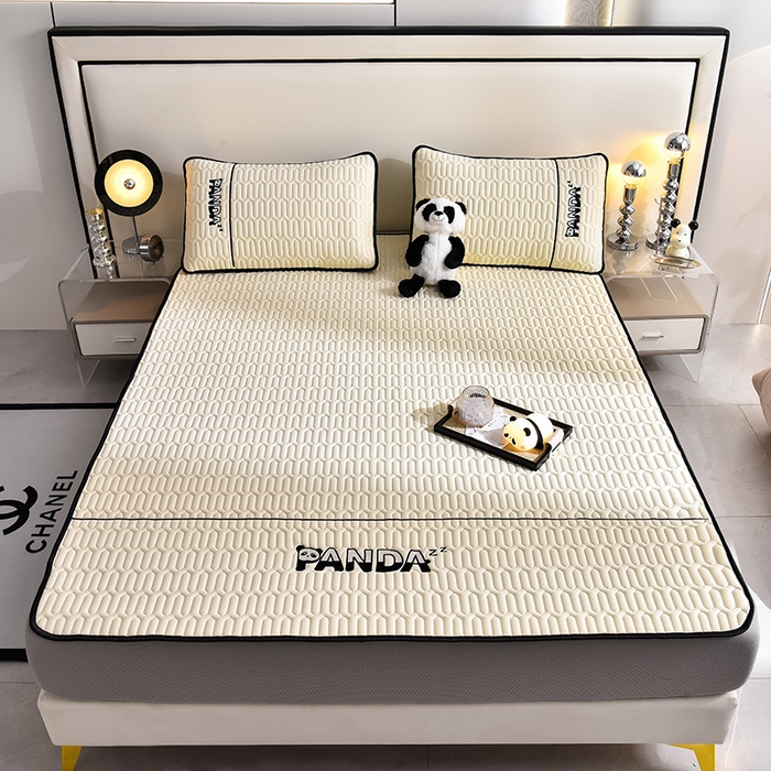 91家纺网 家纺一手货源 找家纺 炫拼家纺 Hipanda床笠款乳胶凉席 Hipanda-玉石白