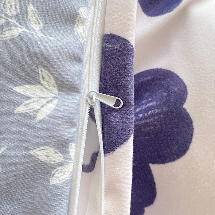 91家纺网 家纺一手货源 找家纺 2025新款亲肤磨毛四件套 浅浅花香