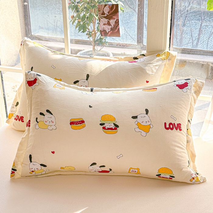 91家纺网 家纺一手货源 找家纺 创优  2025新款有氧双层纱小清新印花小花边夏被夏凉被可机洗空调被子被芯 豆包