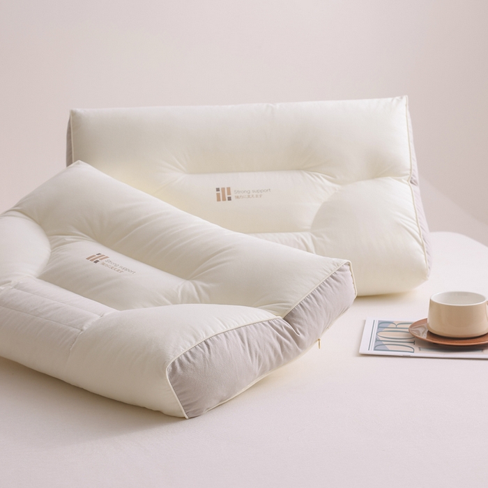 91家纺网 家纺一手货源 找家纺 （总）大熊枕芯 2025新款草本竹片舒睡枕枕芯