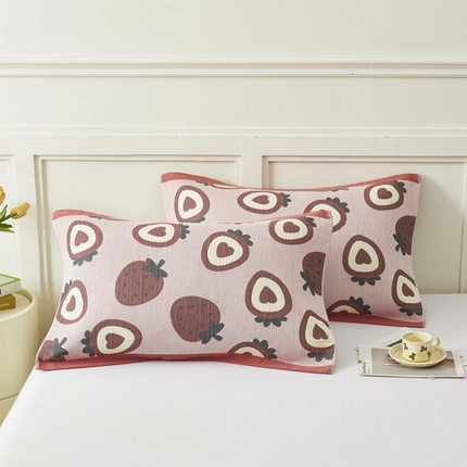 91家纺网 家纺一手货源 找家纺 （总）2025新款纯棉加厚精梳棉纱布枕巾