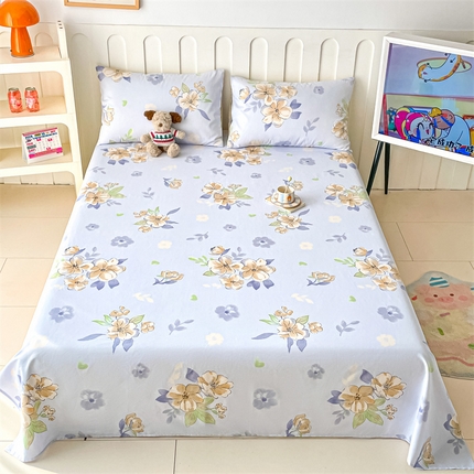 91家纺网 家纺一手货源 找家纺 （总）如约 2025新款全棉印花单床单