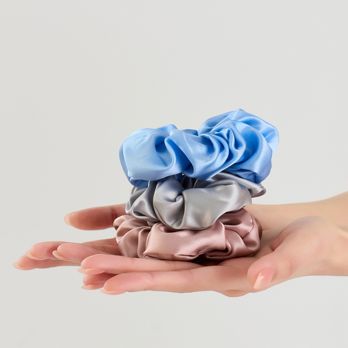 91家纺网 家纺一手货源 找家纺 （总）LADY COCO2025新款6A级真桑蚕丝发圈-真货