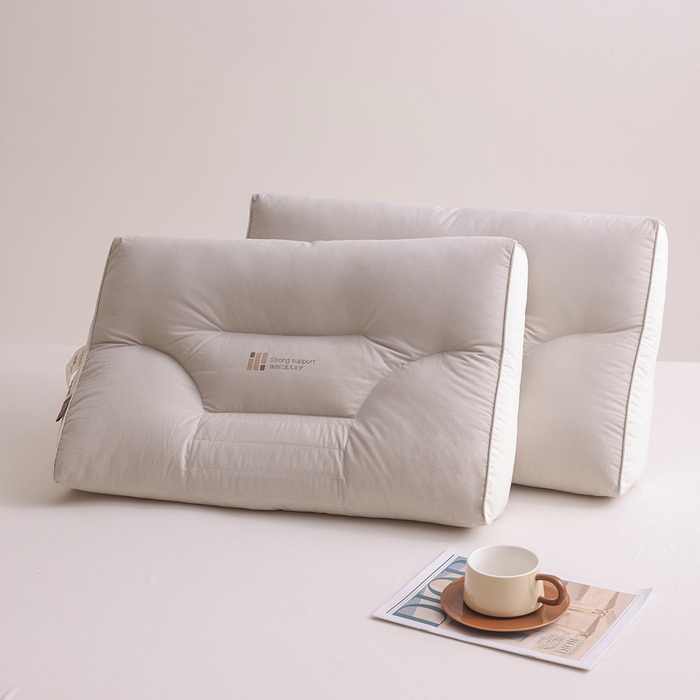 91家纺网 家纺一手货源 找家纺 （总）大熊枕芯 2025新款草本竹片舒睡枕枕芯