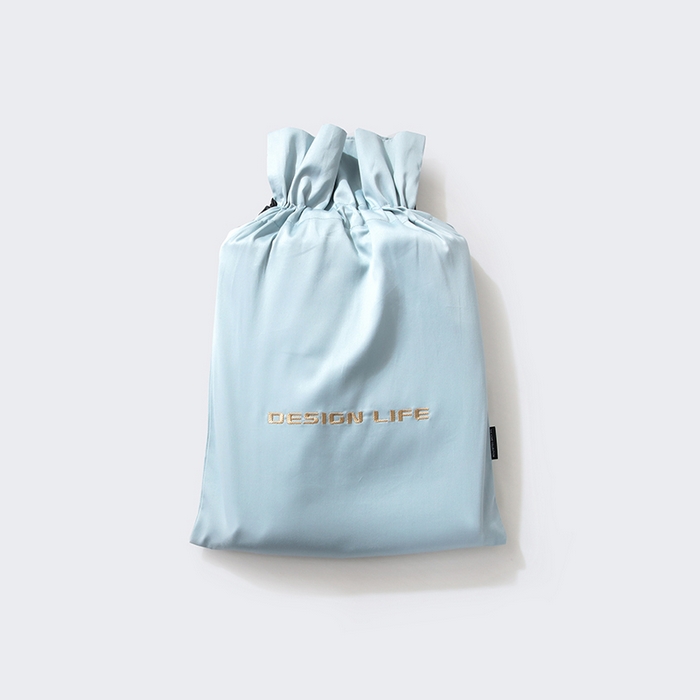 91家纺网 家纺一手货源 找家纺 佳汐蓝家纺 2025新款60支全棉纯色隔脏睡袋 丛林蓝