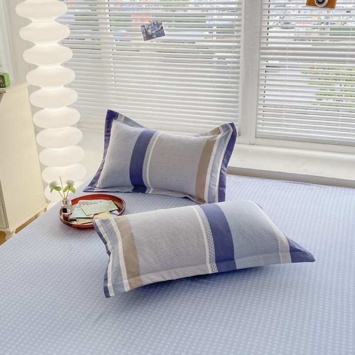 91家纺网 家纺一手货源 找家纺 2025新款亲肤磨毛四件套 莱奥-兰