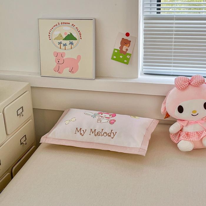 91家纺网 家纺一手货源 找家纺 博雅2025新款三丽欧冰丝单枕套 魔法美乐蒂