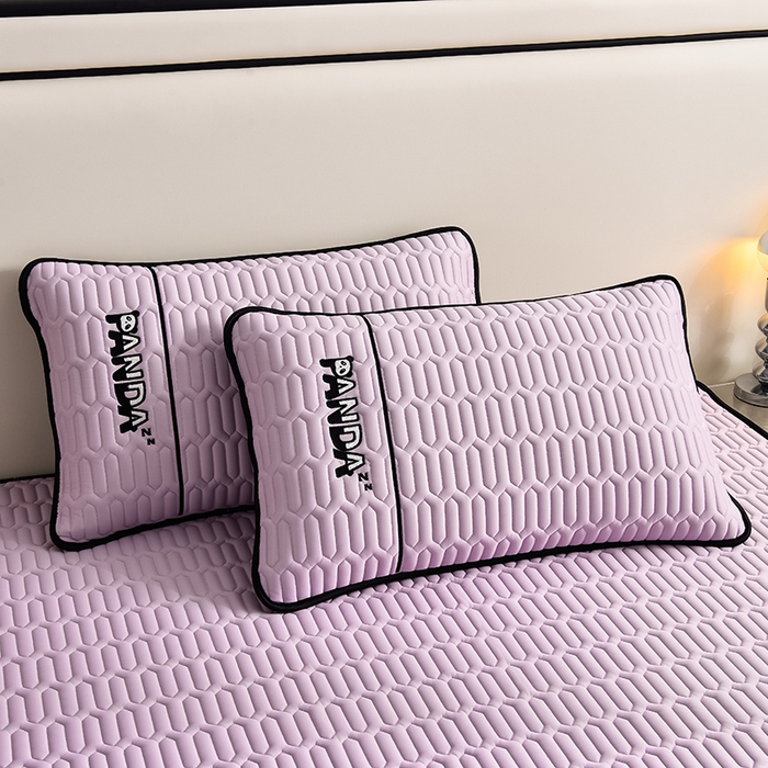 91家纺网 家纺一手货源 找家纺 炫拼家纺 Hipanda床笠款乳胶凉席 Hipanda-薰衣紫