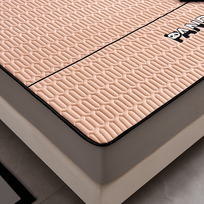 91家纺网 家纺一手货源 找家纺 炫拼家纺 Hipanda床笠款乳胶凉席 Hipanda-香妃粉