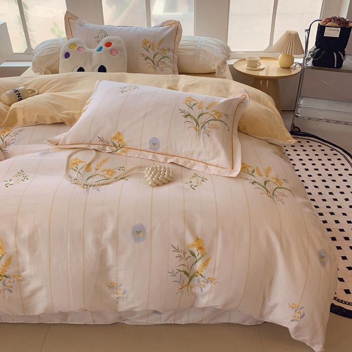 91家纺网 家纺一手货源 找家纺 （总）莱豫家纺 2024新款纯棉四件套-第八波