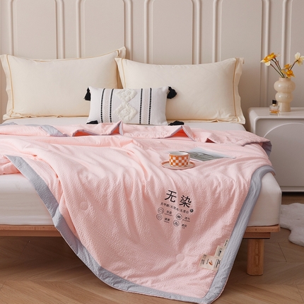 91家纺网 家纺一手货源 找家纺 （总）  2025新款A类无染原棉大豆被夏被夏凉被空调被子