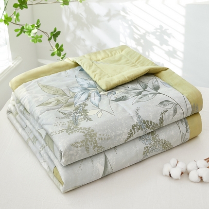 91家纺网 家纺一手货源 找家纺 （总）黛妮雅2025新款里外全棉100%新疆棉花被夏被四件套