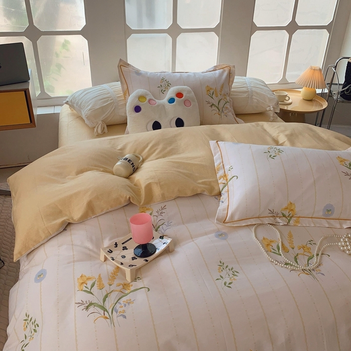 91家纺网 家纺一手货源 找家纺 （总）莱豫家纺 2024新款纯棉四件套-第八波